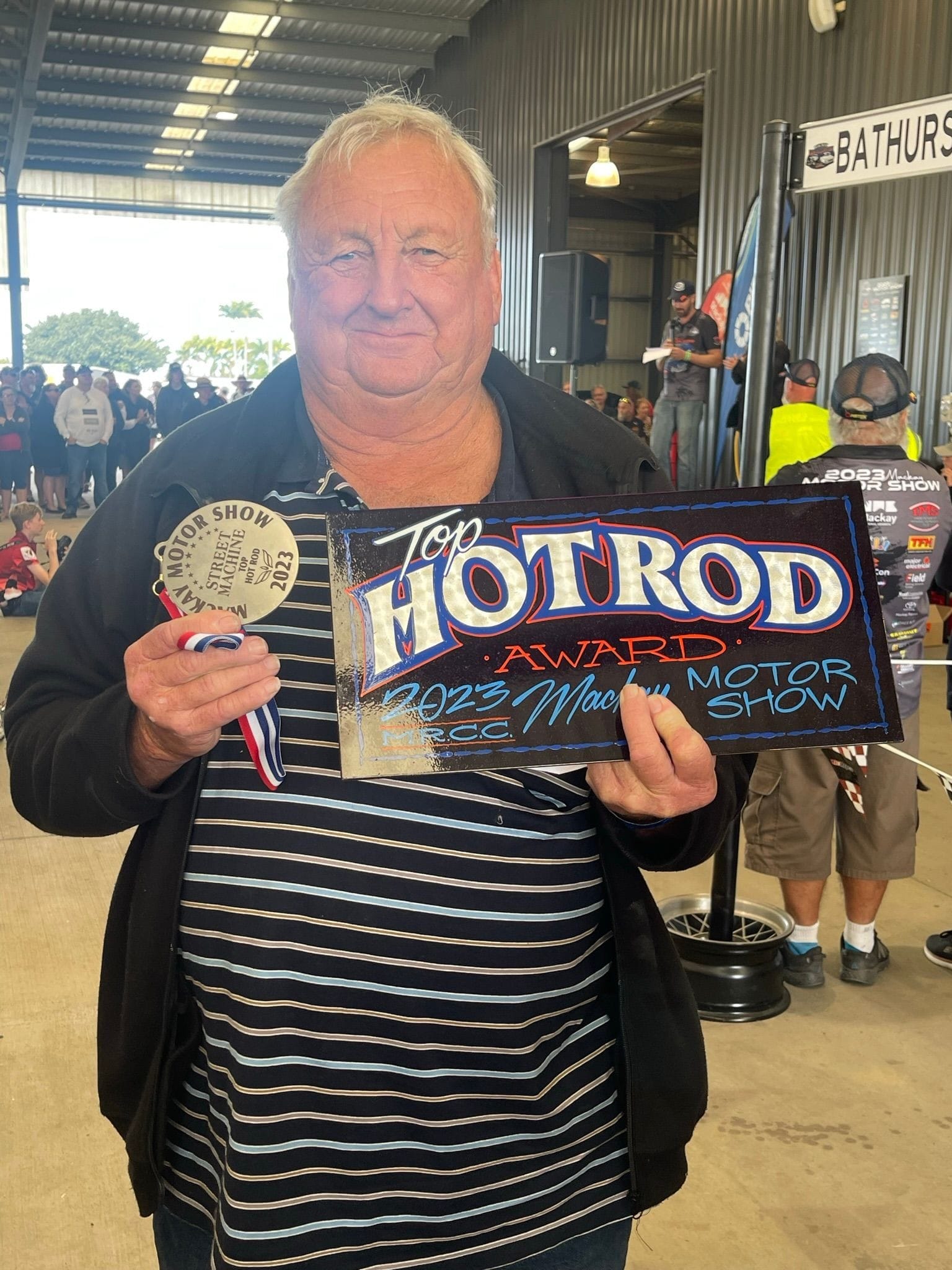 Top hotrod and top 10 at Mackay Hotrod Show